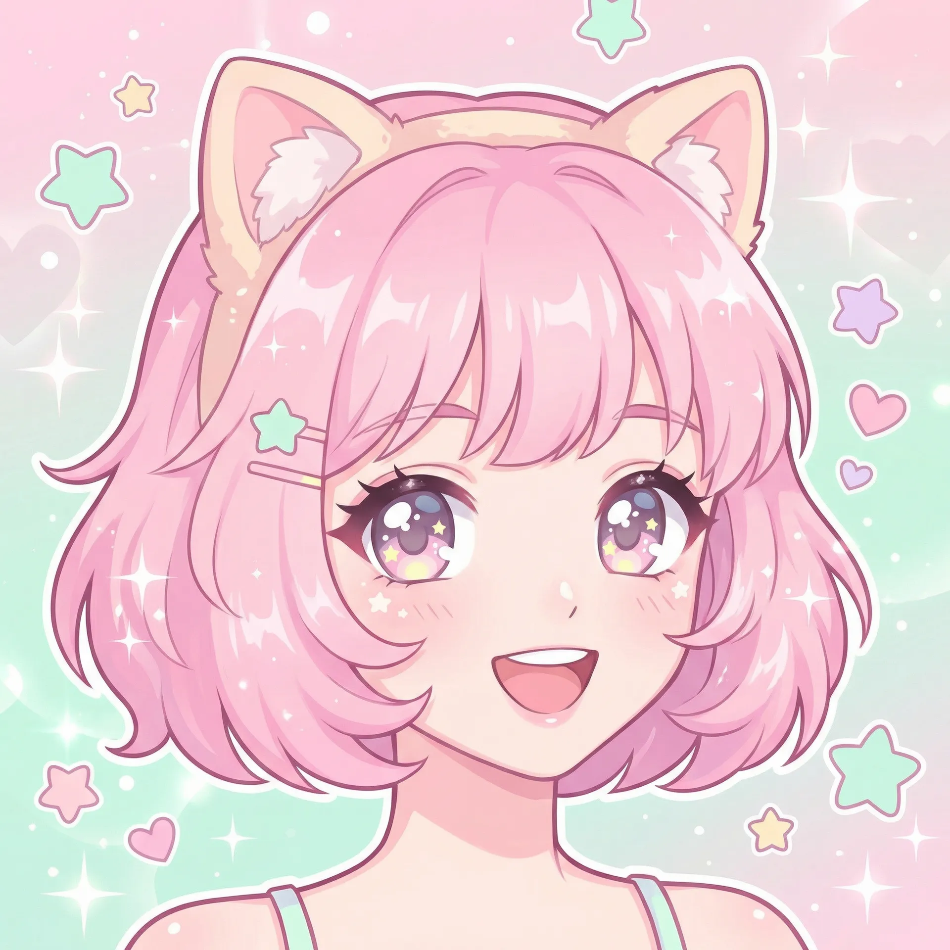 粉色猫咪 - 我的XL上司带翻译无马赛樱花 人气女神